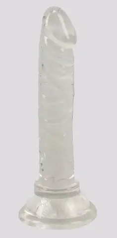 Imagen Mini dildo gelatina transparente  15 cm  Magic shiver