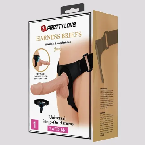 Imagen Arns con pene 7.6 pulgadas  sin anillos  Pretty Love