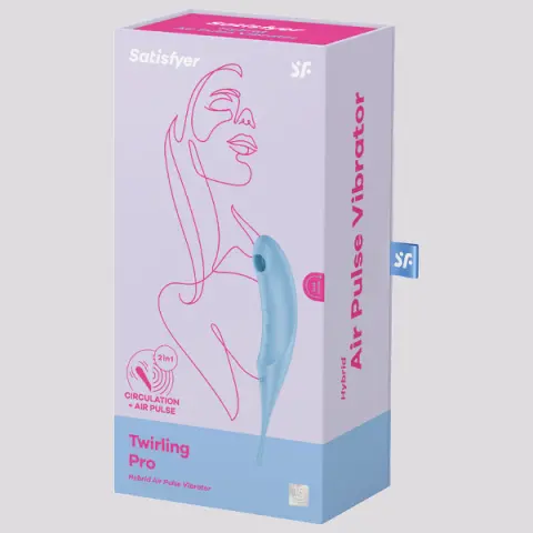 Imagen Satisfyer Twirling Pro celeste 2