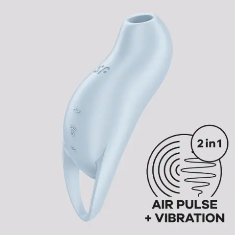 Imagen Satisfyer Pocket pro 1 celeste 2