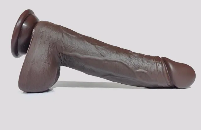 Imagen Dildo negro vibrador con penetracin y rotacin control remoto Severo Centauro 2