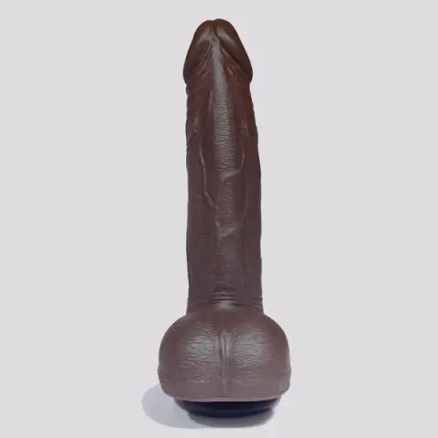 Imagen Dildo negro vibrador con penetracin y rotacin control remoto Severo Centauro 3