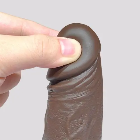Imagen Dildo negro vibrador con penetracin y rotacin control remoto Severo Centauro 4