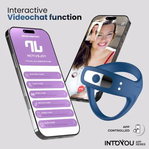 Imagen Anillo vibrador APP recargable Rank Intoyou