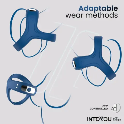 Imagen Anillo vibrador APP recargable Rank Intoyou 4