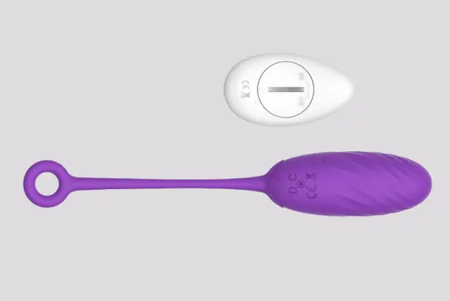 Imagen Huevo vibrador recargable control remoto Mina lila Loving Joy 2
