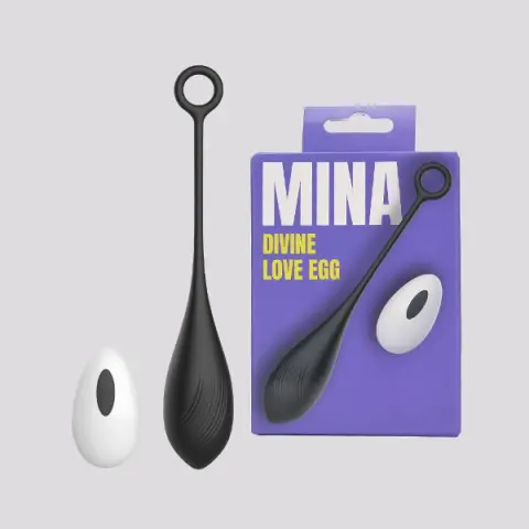 Imagen Huevo vibrador recargable control remoto Mina negro Diviene Loving Joy
