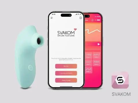 Imagen Succionador Svakom Pulse lite neo menta con App
