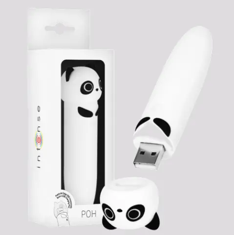 Imagen Bala vibradora recargable Panda Poh Intense