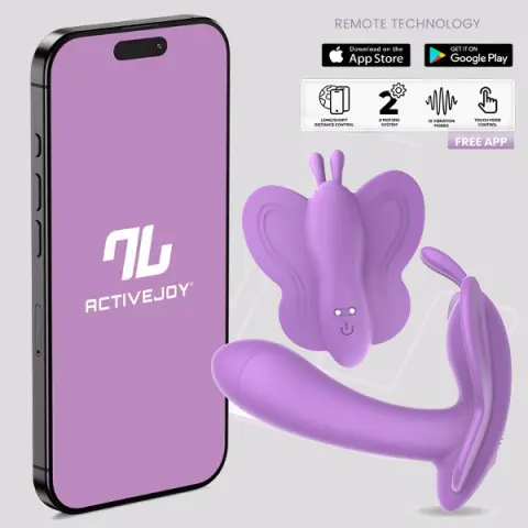 Imagen Vibrador mariposa Wingy con App Intoyou 