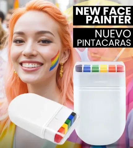 Imagen Pintacaras bandera LGTBI