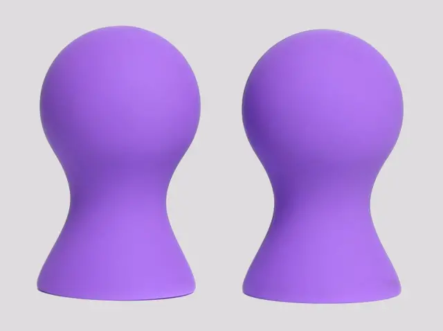 Imagen Ventosas   de pezones silicona lila 2