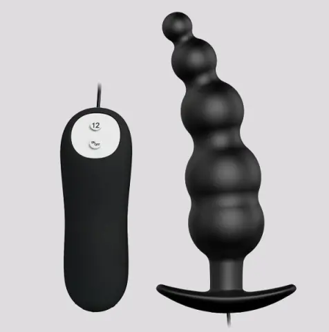 Imagen Plug  bolas silicona vibrador Pretty love con mando