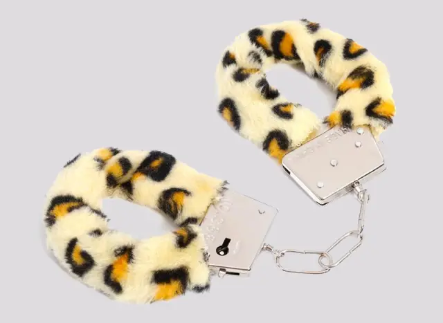 Imagen Esposas broma forradas leopardo bolsa Latetobed