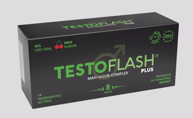 Imagen Testoflash plus sabor cereza 8 sobres