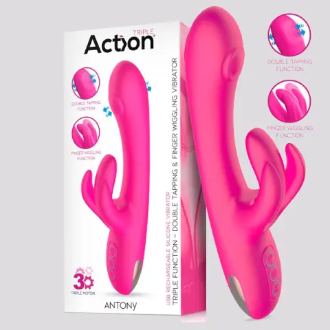 Imagen Vibrador con Double Tapping y Funcin Finger Antony Action