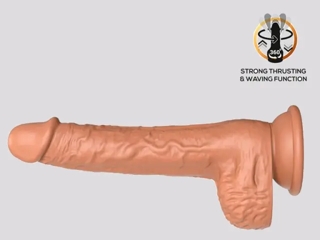 Imagen Octavius Dildo con Vibracin, Thrusting y Waving 360 7.8" 2