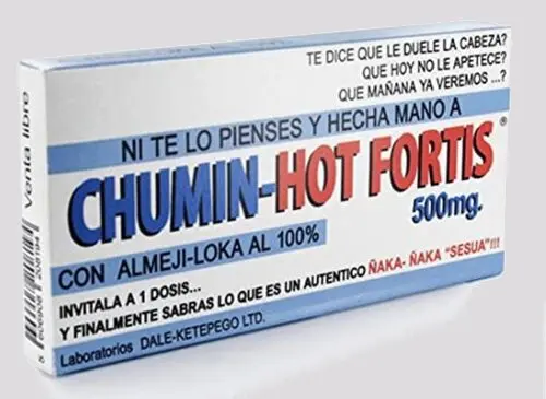 Imagen Caramelos chumin-hot fortis