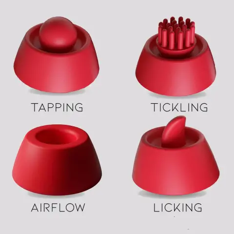 Imagen Estimulador  succionador de cl�toris 4 cabezales  Beeny Intoyou 2