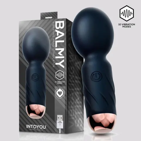 Imagen Mini masajeador  negro Balmy Intoyou