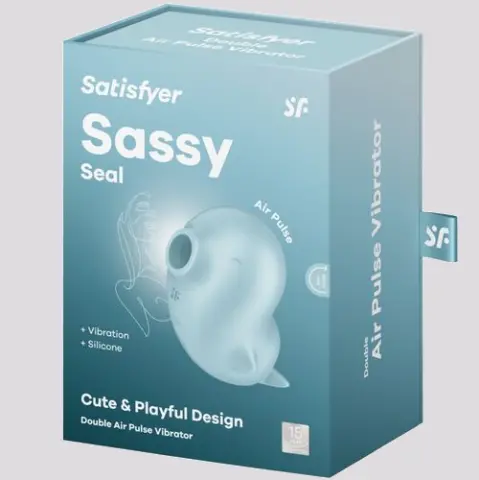 Imagen Succionador Sassy Seal azul Satisfyer