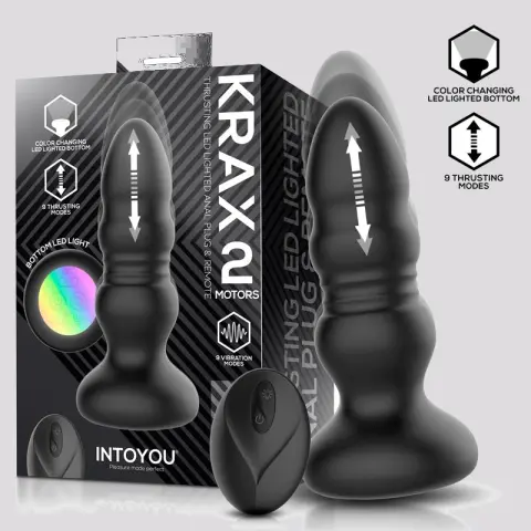 Imagen Plug penetrador control remoto recargable Krax Intoyou