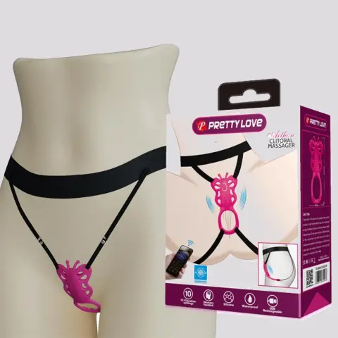 Imagen Vibrador arn�s mariposa Aethon con APP  Pretty Love 2