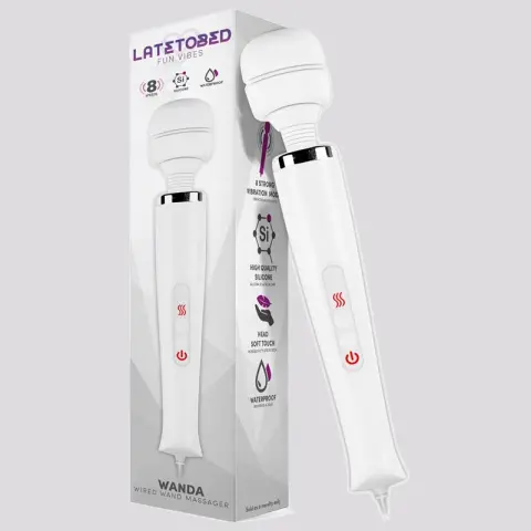 Imagen Masajeador blanco el�ctrico Wanda Latetobed