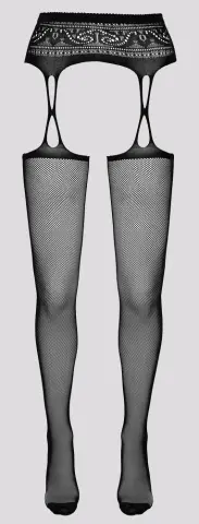 Imagen Liguero- medias negras S/M            4