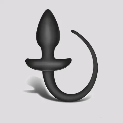 Imagen Plug rabo silicona Afterdark 2