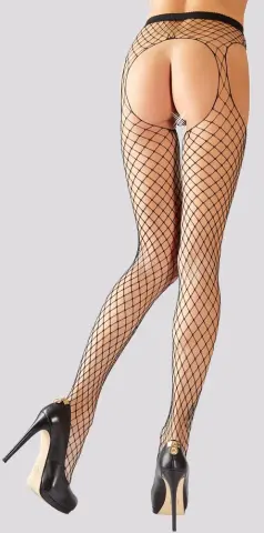 Imagen Panty abierto red negro   Cottelli S/L 2