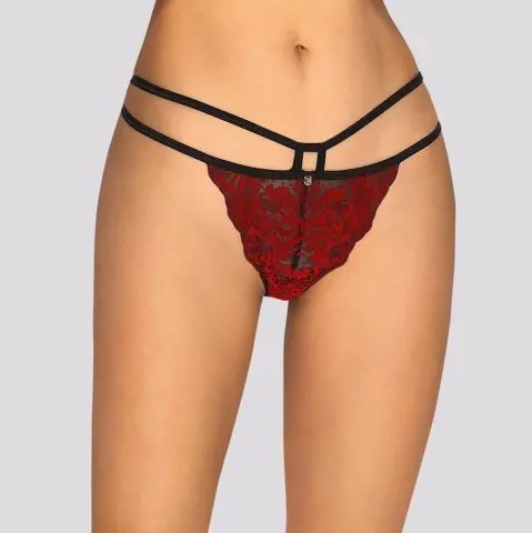 Imagen Tanga Sugestina rojo Obsessive S/M