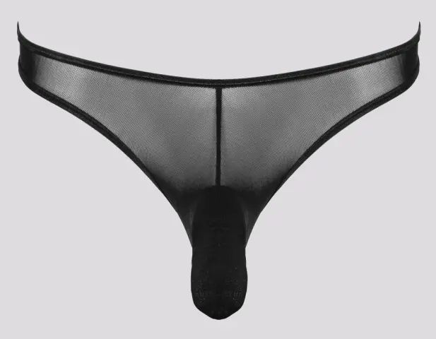 Imagen Tanga pouch negro S/M 3