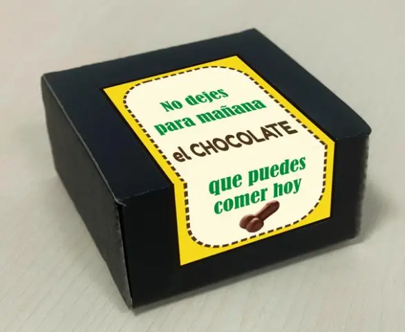 Imagen Caja de 8 bombones chocolate forma de pene