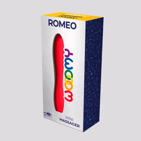 Imagen Vibrador mini masajeador Romero Woomy 2