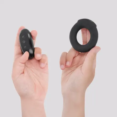 Imagen Anillo vibrador calor recargable control remoto  Addicted toys 3