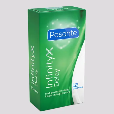 Imagen Preservativos retardantes Pasante Infinity 12 un.