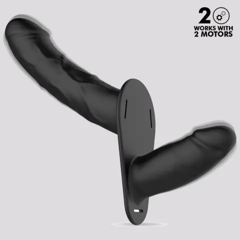 Imagen Arn�s dos penes vibrador control remoto Jordan Intoyou 3