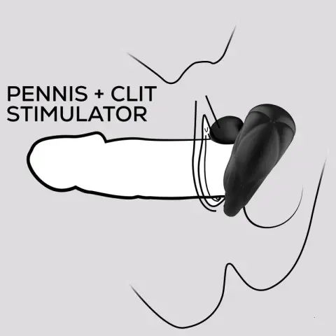 Imagen Anillo recargable con bola clitoriana  control remoto Torus  Intoyou 2