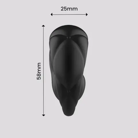 Imagen Anillo recargable con bola clitoriana  control remoto Torus  Intoyou 3