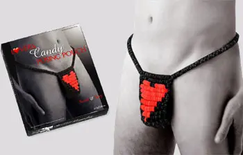 Imagen Tanga hombre caramelos corazn